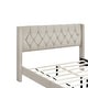 preview thumbnail 52 of 56, 4 Pcs Bedroom Sets Platform Bed with 2 Nightstands and Storage