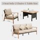 preview thumbnail 2 of 8, Domioutdoorliving 5 -Person Outdoor Seating Group with Cushions