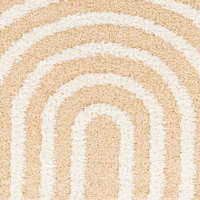 Livabliss Rodos Mod Neutral Rainbow Plush Area Rug