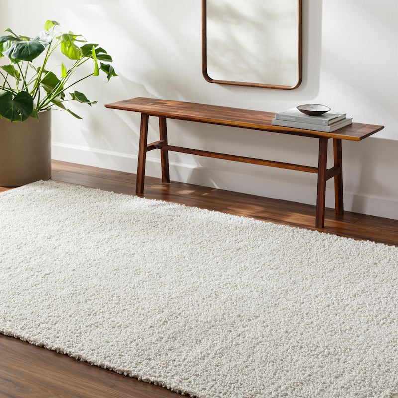 Darcey Modern & Contemporary Area Rug - 6' x 9' - Light Gray