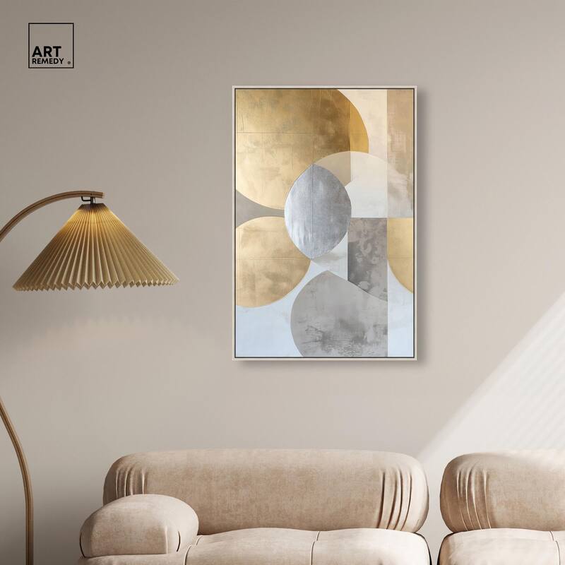Golden Sequence I Canvas by Art Remedy