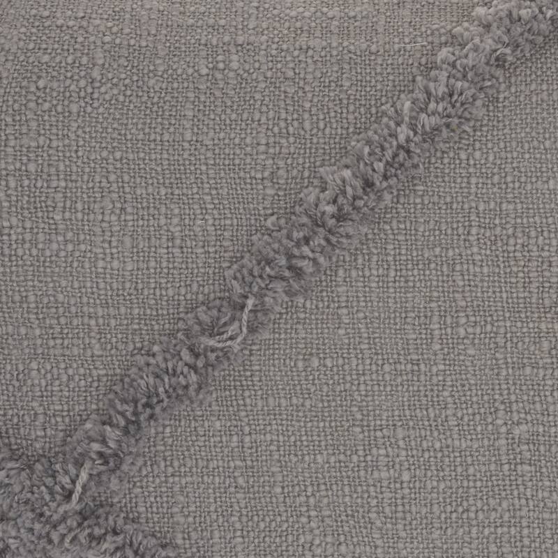 Royal Abstract Shaggy Detail Lumbar Pillow