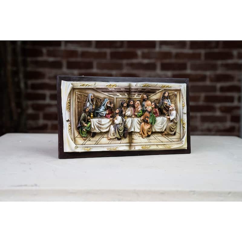 Extra Small Last Supper Wall Plaque - Bed Bath & Beyond - 29628945