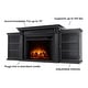 preview thumbnail 27 of 34, Tracey 84" TV Stand Electric Fireplace by Real Flame