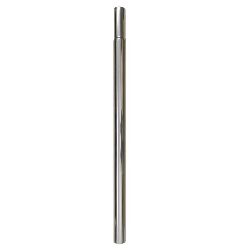 Chrome Plated Stainless Steel High Tank Height Extender Flush Pipe 24" L
