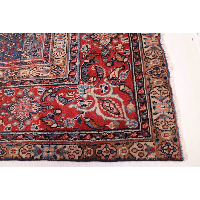 ECARPETGALLERY Hand-knotted Antalya Vintage Cream Wool Rug - 8'2 x 11'6