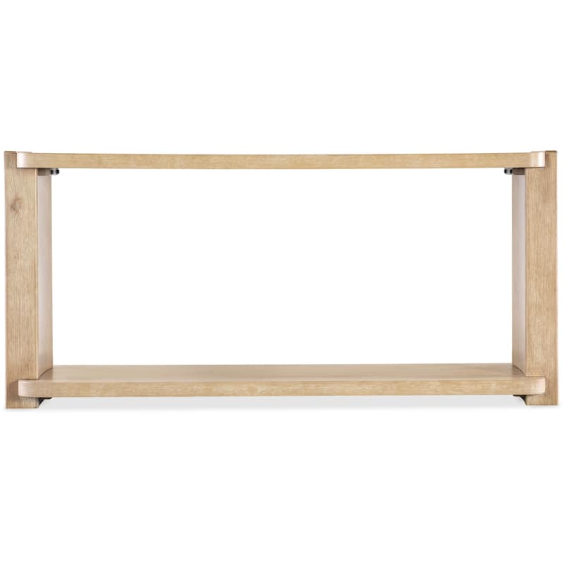 Hooker Furniture 6950-80451-80 Retreat 16" Wide Wood Top Oak Console