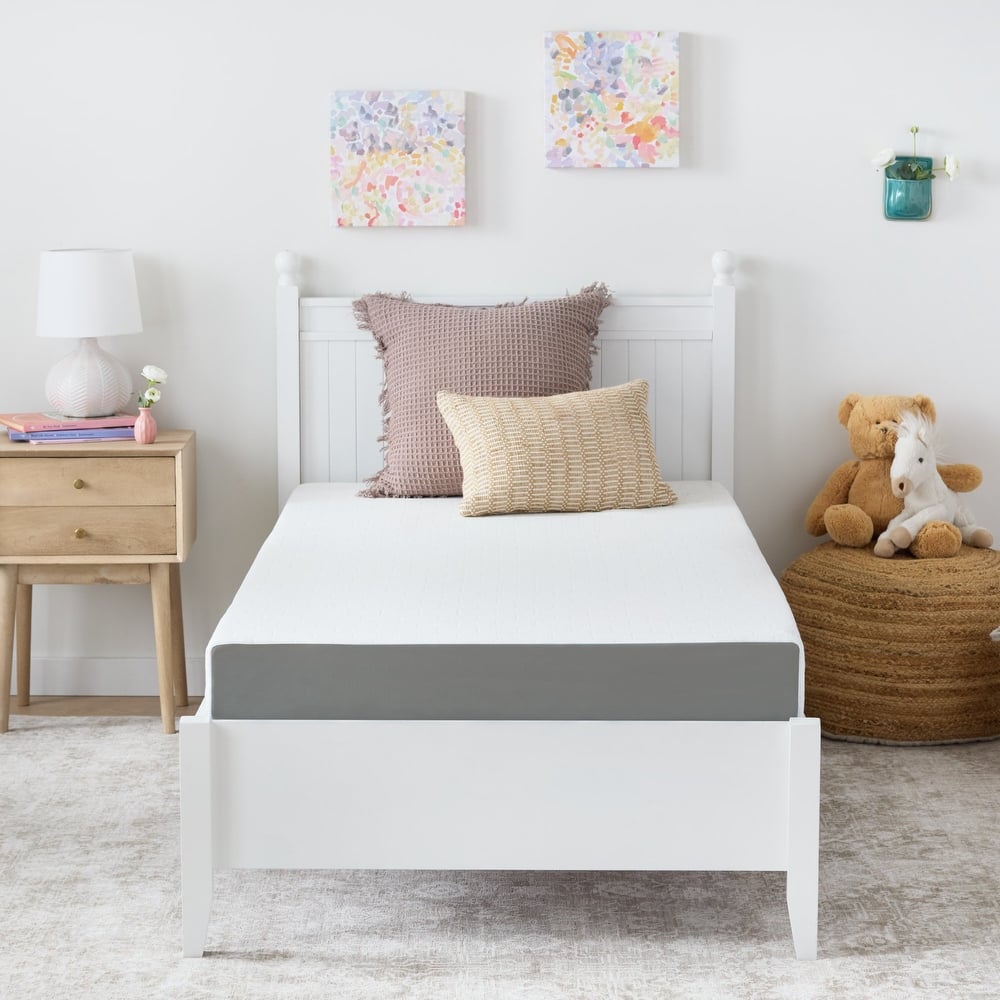 Linenspa Cooling Gel Memory Foam Mattress with Green Tea Infusion - 6, 8, 10, 12 Inch