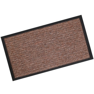 Sunnydaze Brown Textured Line Entrance Mat - Bed Bath & Beyond - 35114333