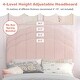 preview thumbnail 7 of 8, Costway Kids Twin Platform Bed Frame Upholstered Twin Size Bed with