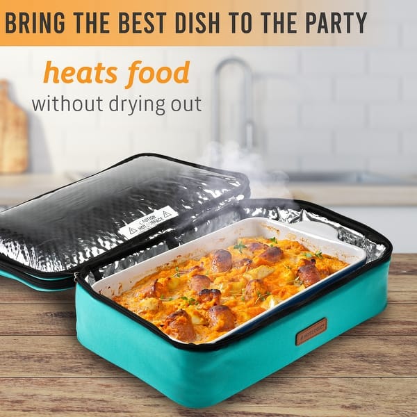 HotLogic Mini Portable Food Warmer for Home, Office, and Travel