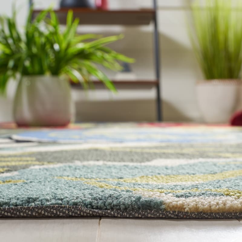 SAFAVIEH Handmade Four Seasons Shkurte Floral Rug