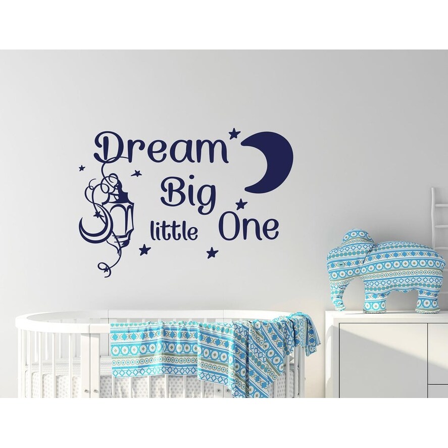 Shop Dream Big Little One Wall Decal Kids Overstock 31910926