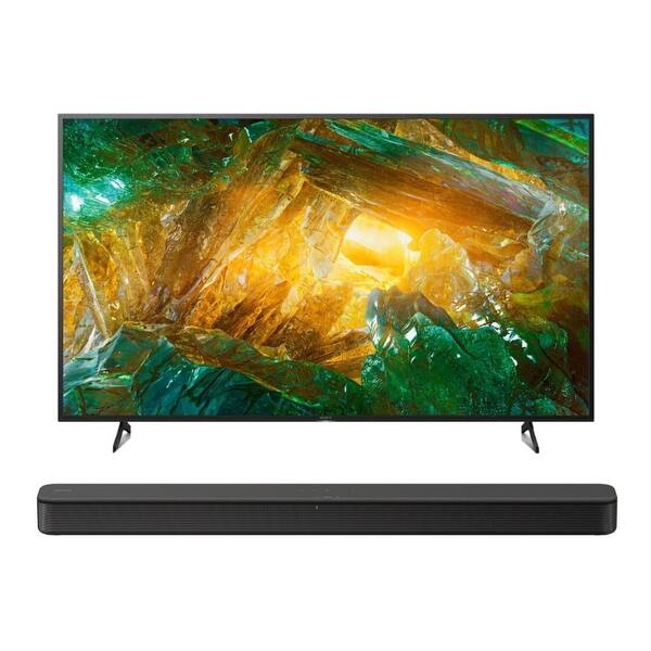 Shop Sony X800h 55 Inch Led 4k Ultra Hd Hdr Android Smart Tv Bundle Black Overstock 32014095