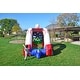 preview thumbnail 2 of 3, JumpOrange Inflatable Baseball Target Game with Air Blower and Foam Bat, Commercial Grade, 15oz PVC Vinyl, 90 LBS