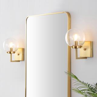SAFAVIEH Lighting Nazlije Wall Sconce (Set of 2) - 6" W x 7" D x 9" H - 6Wx7Dx9H