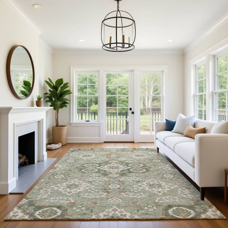 Premium Washable Super Soft Classic Traditional Mayfield Rug