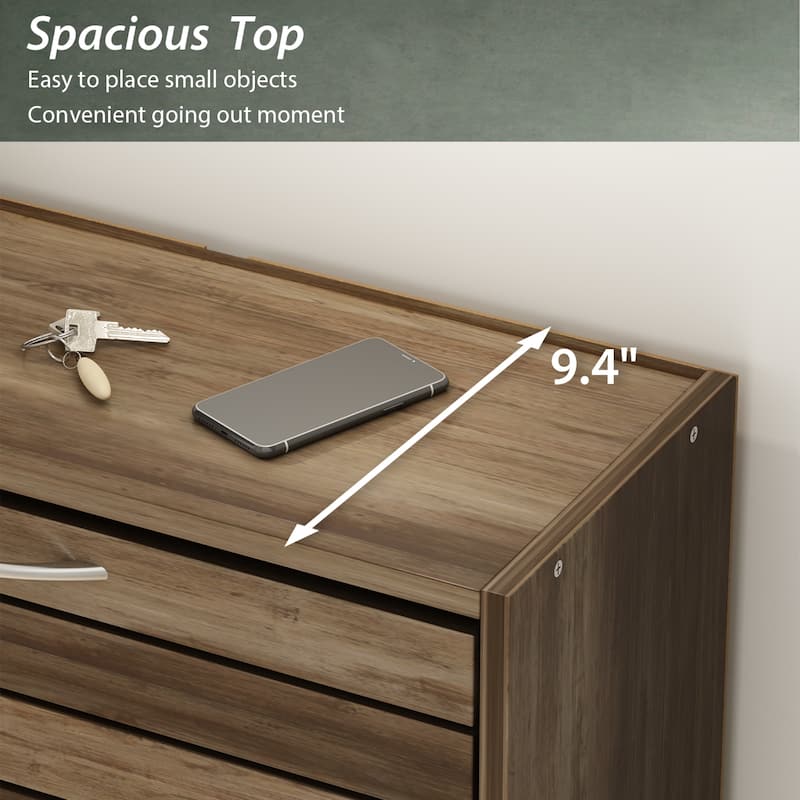 Shoe Cabinet with Flip Drawer for Entryway Rack Storage Organizer