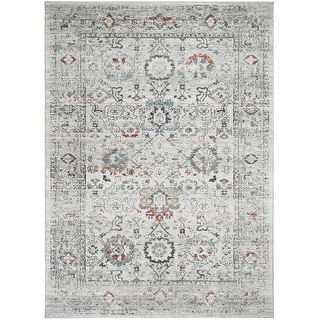 Barcelona Jules Ivory Traditional Oriental Area Rug - Bed Bath & Beyond ...