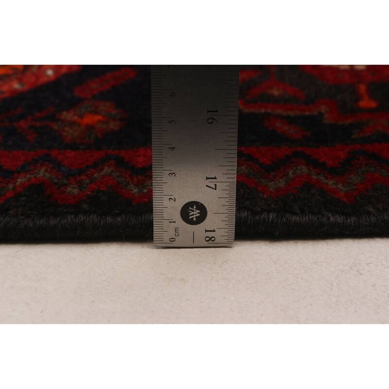 ECARPETGALLERY Hand-knotted Anadol Black Wool Rug - 4'0 x 10'5
