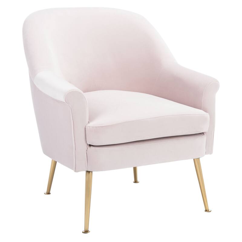 SAFAVIEH Edina Accent Chair - 29.5" W x 30.7" L x 32.9" H - 30Wx31Dx33H