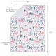 preview thumbnail 3 of 5, Lambs & Ivy Enchanted Safari Animals White Ultra Soft Jungle Baby Blanket