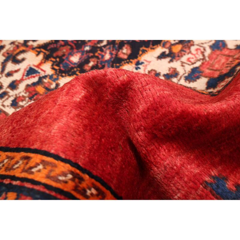 ECARPETGALLERY Hand-knotted Anadol Red Wool Rug - 4'3 x 6'6