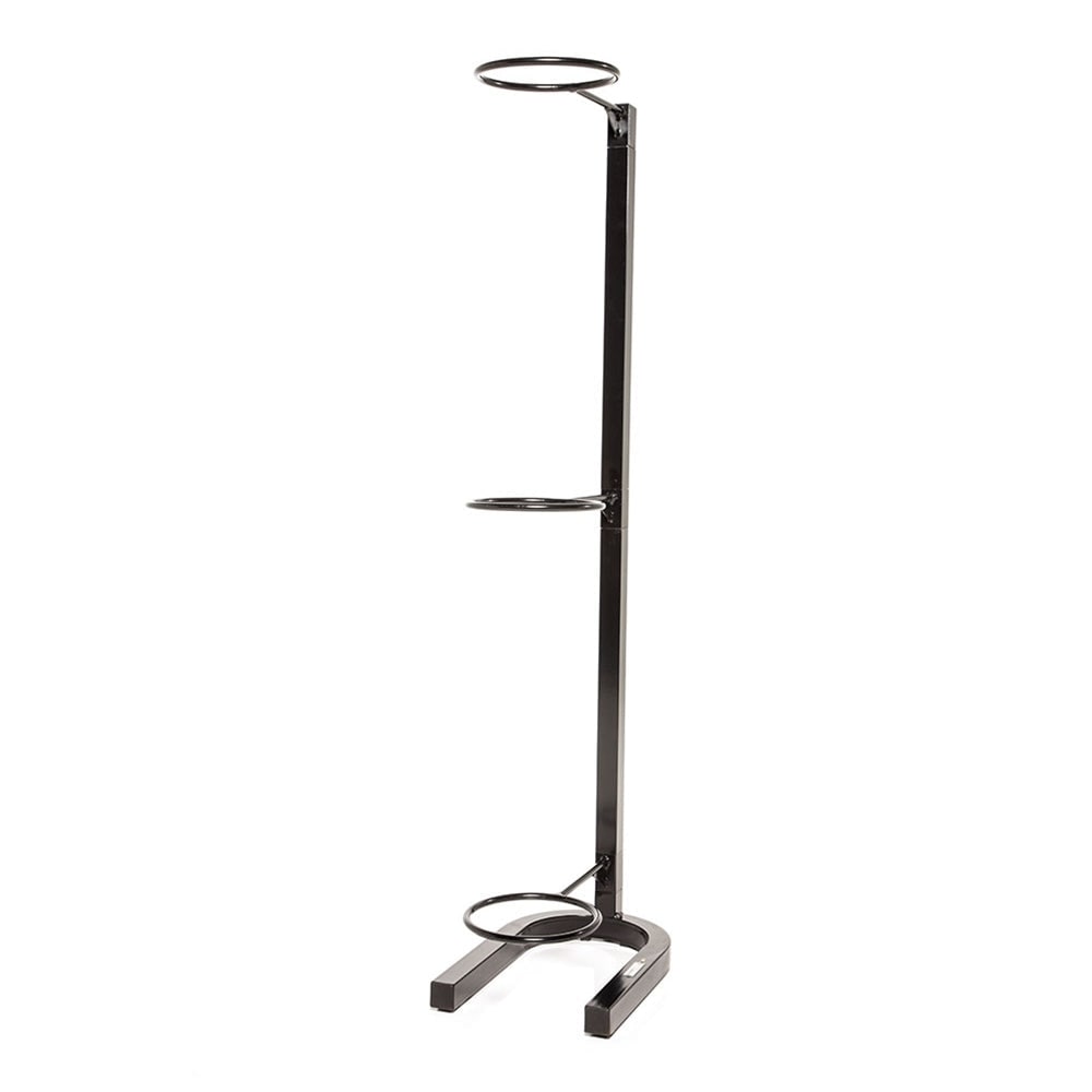 Power Systems Premium Stability Ball Rack, Tubular Steel Stand Holds 3 Exercise Balls - Medium