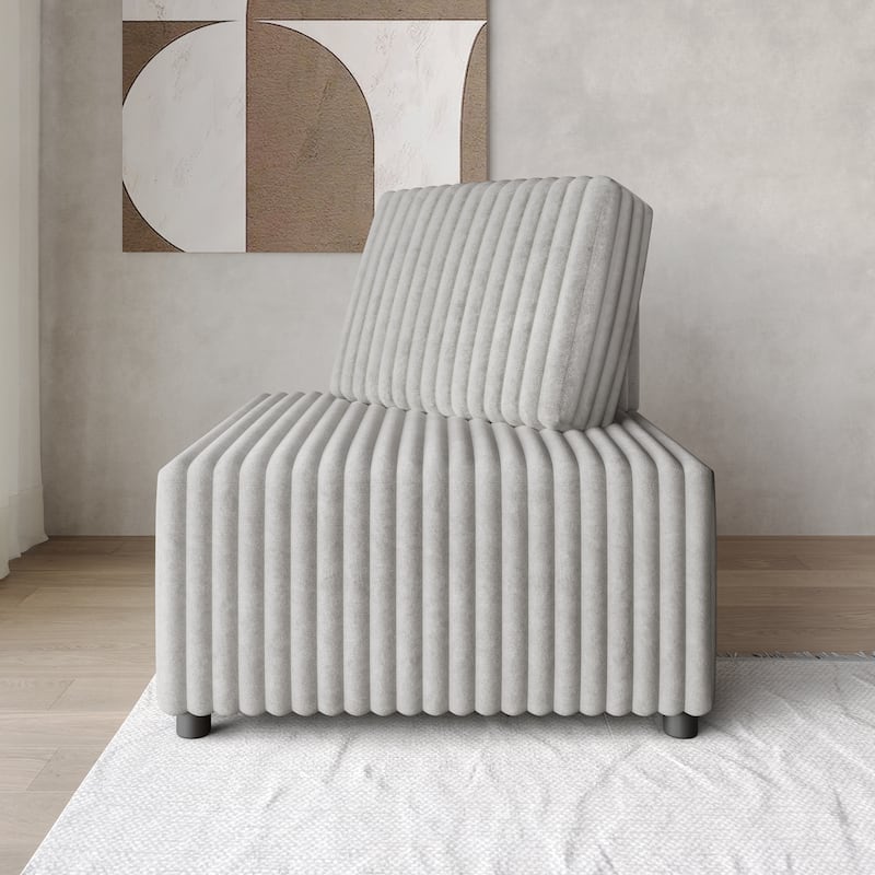 CraftPorch Luxurious Velvet Upholstered Corner seat