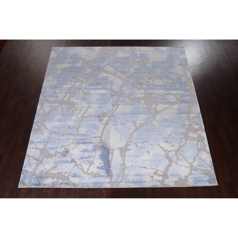 Turkish Oriental Abstract Transitional Rug Contemporary Carpet