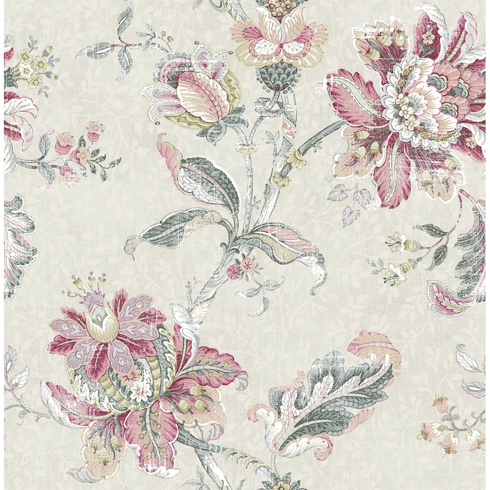 Seabrook Designs Britannia Antique Jacobean Unpasted Wallpaper