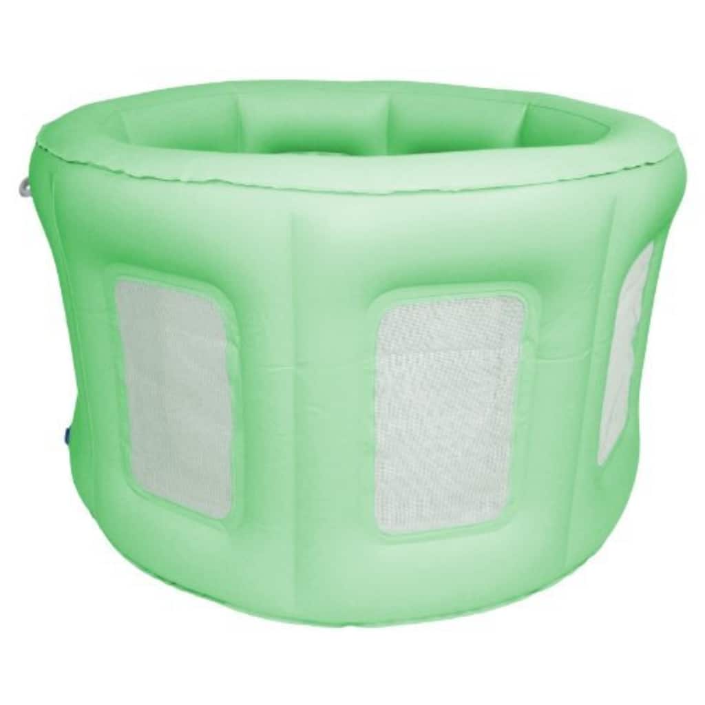 4-in-1 Room to Grow Portable Green Inflatable Baby Play Yard - 44"