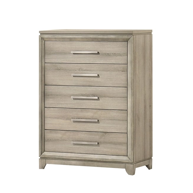 grey dresser amazon Sullivan 6-Drawer Chest in Drift Grey B024783532 by Elements International at Godwin's Furniture & Mattress