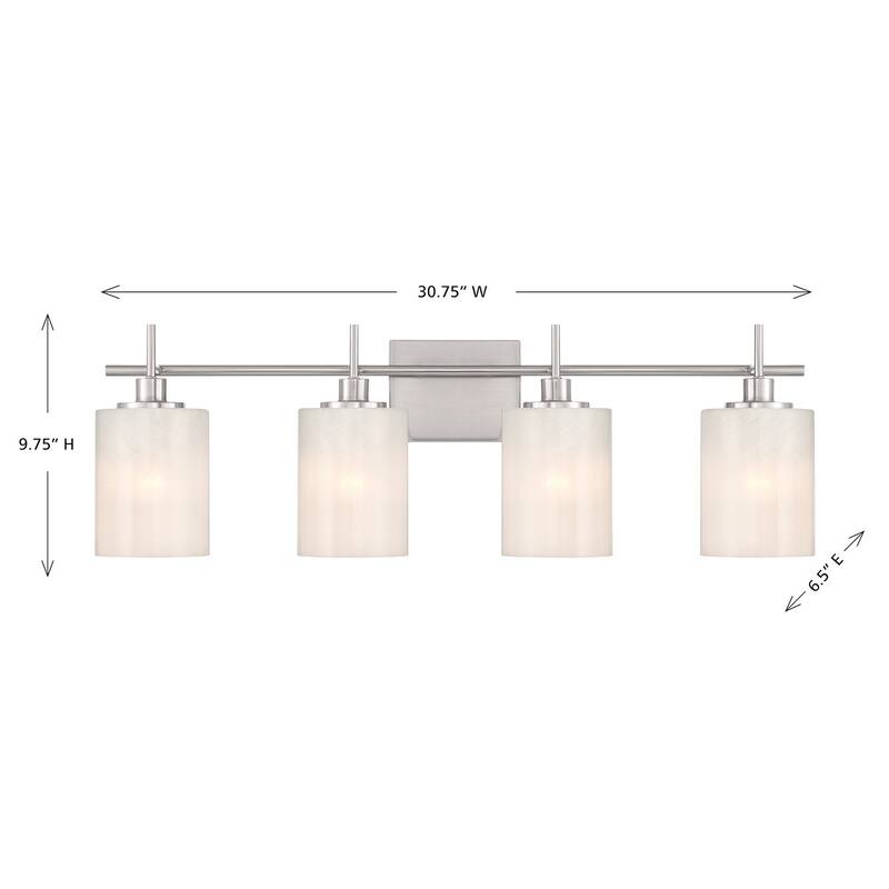 4-Light Bathroom Vanity Light By Trade Winds