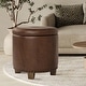 preview thumbnail 10 of 8, HomePop Storage Ottoman with Nailheads