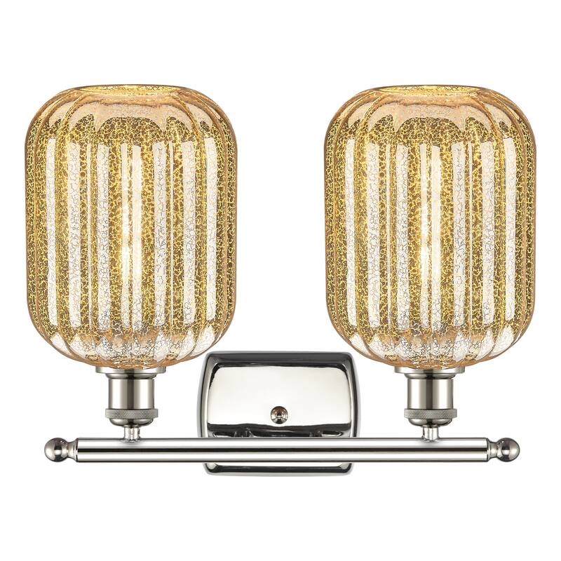 Innovations Lighting Endless Possibilities Ballston - Preston - 2 Light 17" Jar Shade Bath Vanity Light
