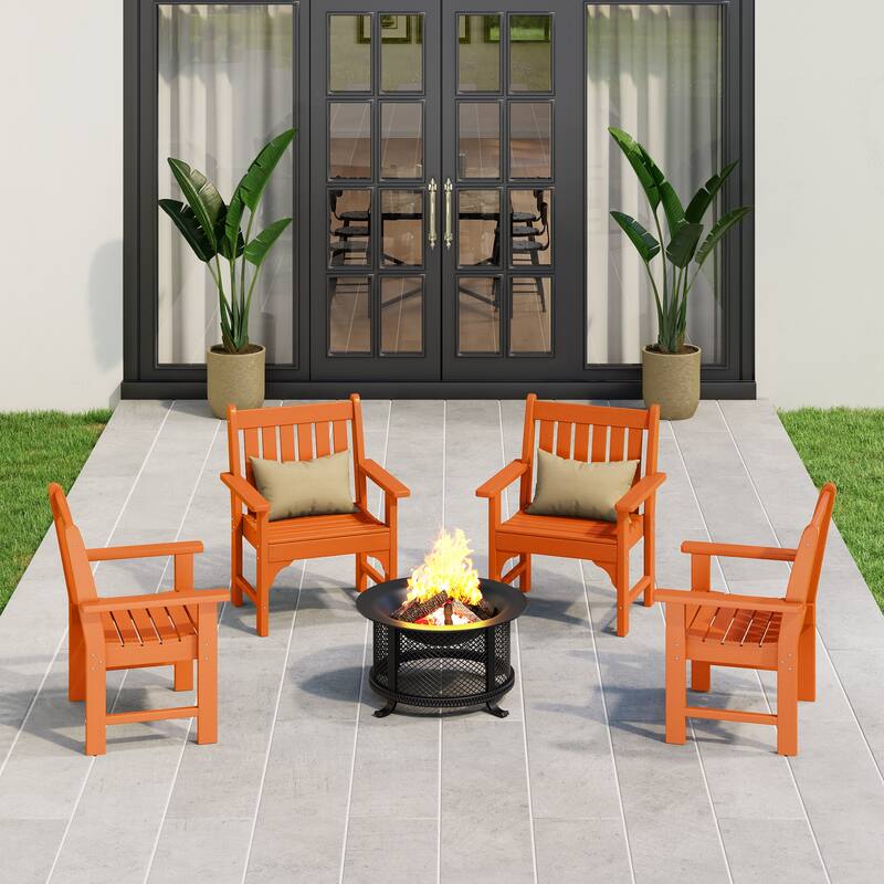 Laguna Poly Garden Arm Chair (Set of 4)