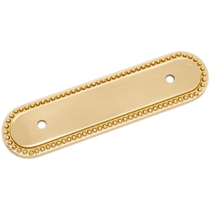 RK International BP 1792 Beaded Oblong 3" Center to Center Solid Metal