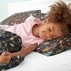 preview thumbnail 4 of 4, Sweet Jojo Designs Boho Wildflower Vintage Floral Girl 2p Twin-size Comforter Set - Black Orange Bohemian Farmhouse Cottagecore
