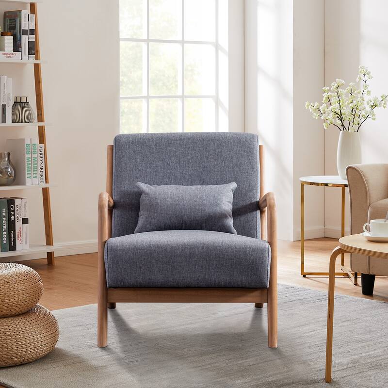Aston Modern Solid wood Accent Chair