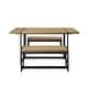 preview thumbnail 5 of 12, Middlebrook Designs Urban 3-Piece Metal and Wood Dining Set