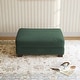 preview thumbnail 54 of 56, Modern Corduroy Fabric Oversized Accent Ottoman