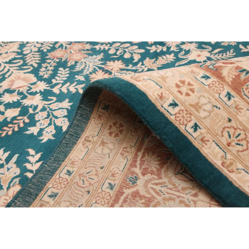 ECARPETGALLERY Hand-knotted Pako Persian 18 Of 20 Green Wool Rug - 9'0 x 12'4