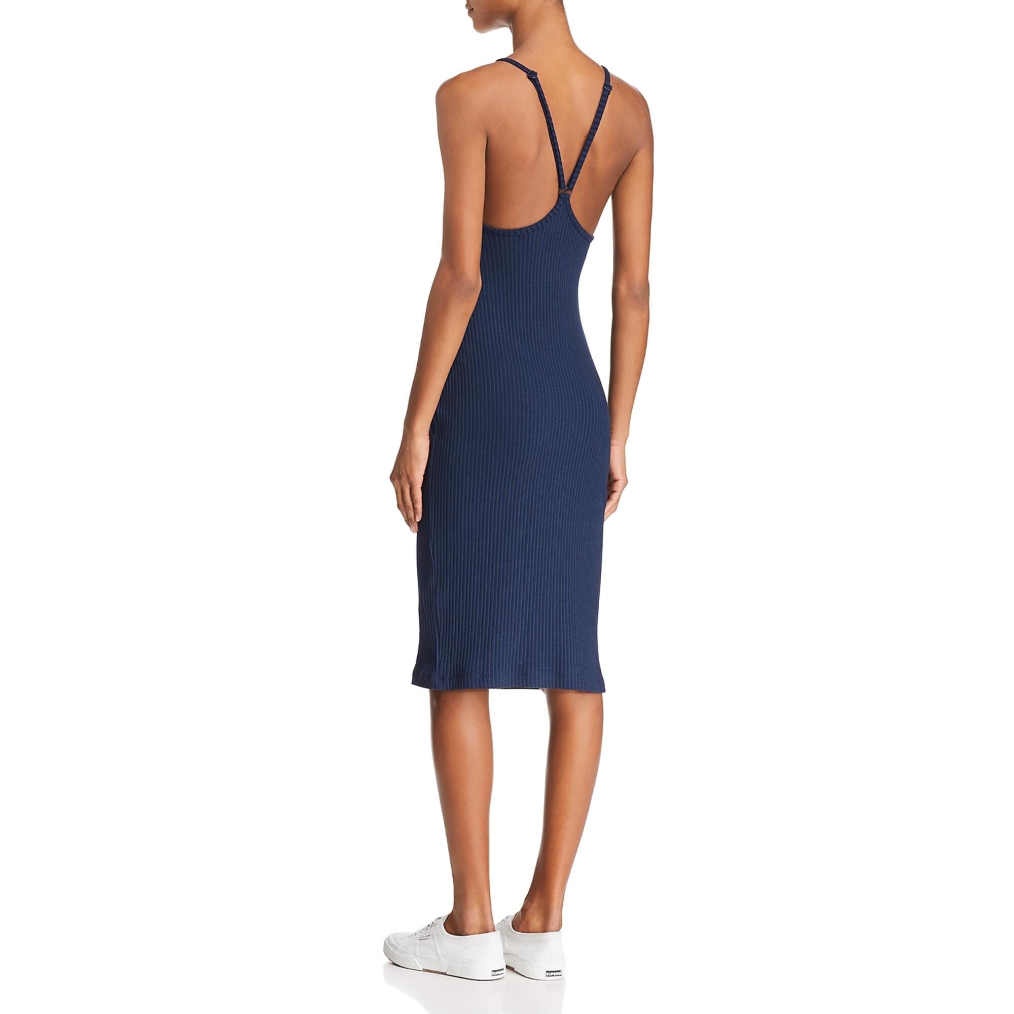 french connection v back tank dress