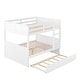 preview thumbnail 44 of 48, Built-in Design Full Over Full Bunk Bed with Twin Size Trundle