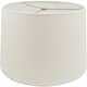 Mestar Hardback Drum Lampshade (Spider) - 12x14x10 - White