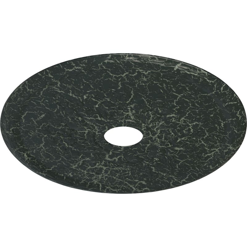 22 5/8"OD x 3 5/8"ID x 5/8"P Grape Ceiling Medallion