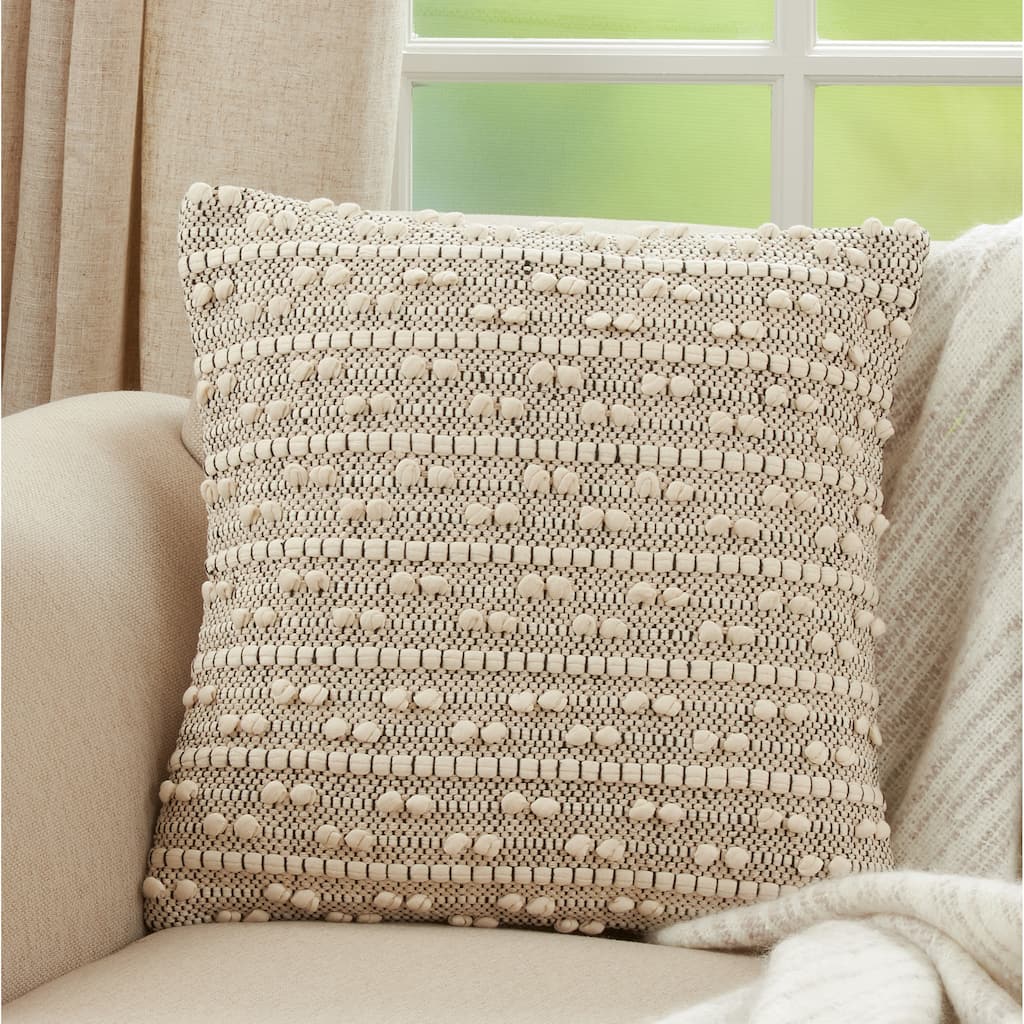 Throw Pillow With Moroccan Design