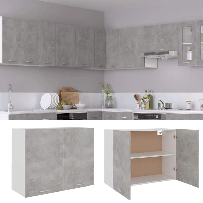 vidaXL Kitchen Cabinet Storage Cupboard Under Sink Organizer Engineered Wood
