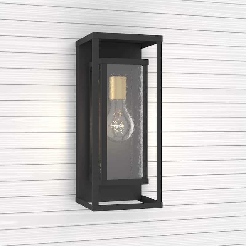 Maxax Wrought Iron Wall Light - N/A - Black